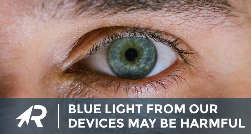 why blue light from our devices may be harmful